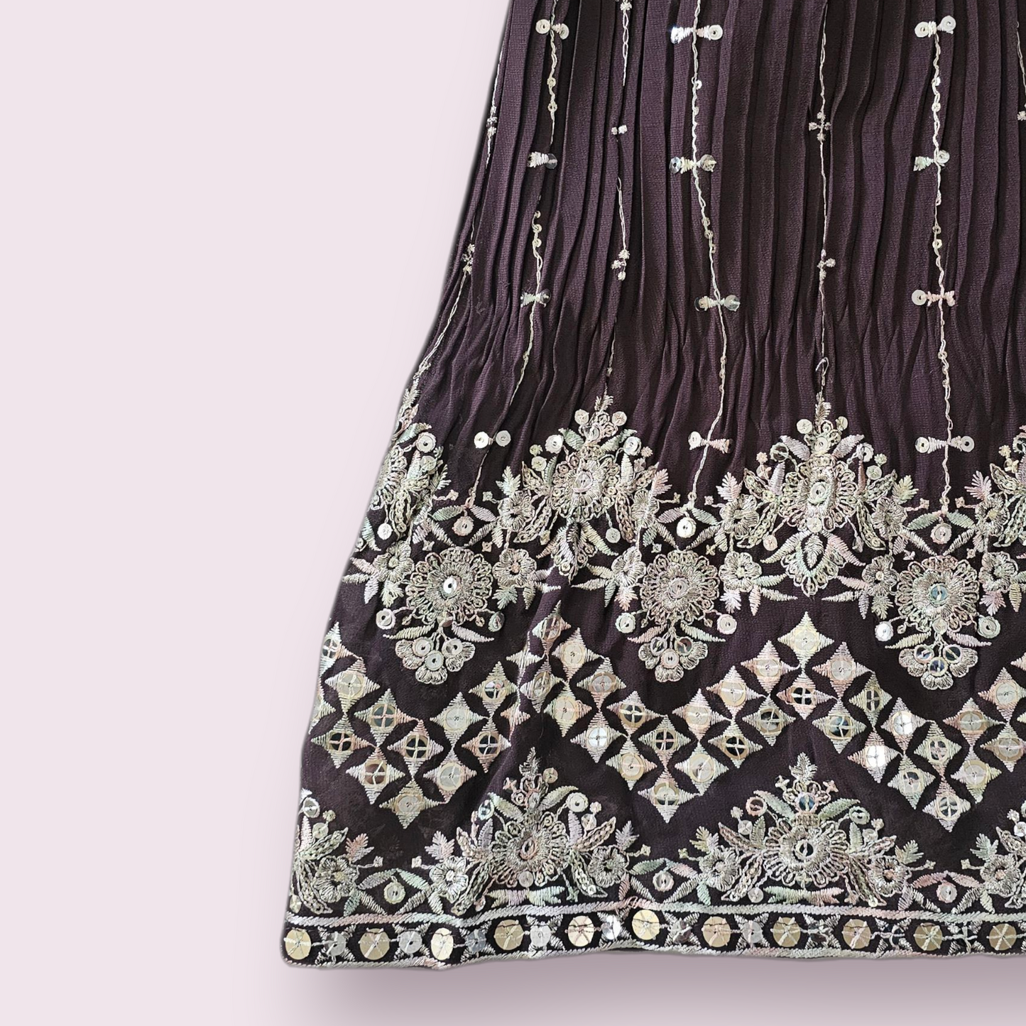 Elegant Brown Sharara Set – Kids Festive Wear