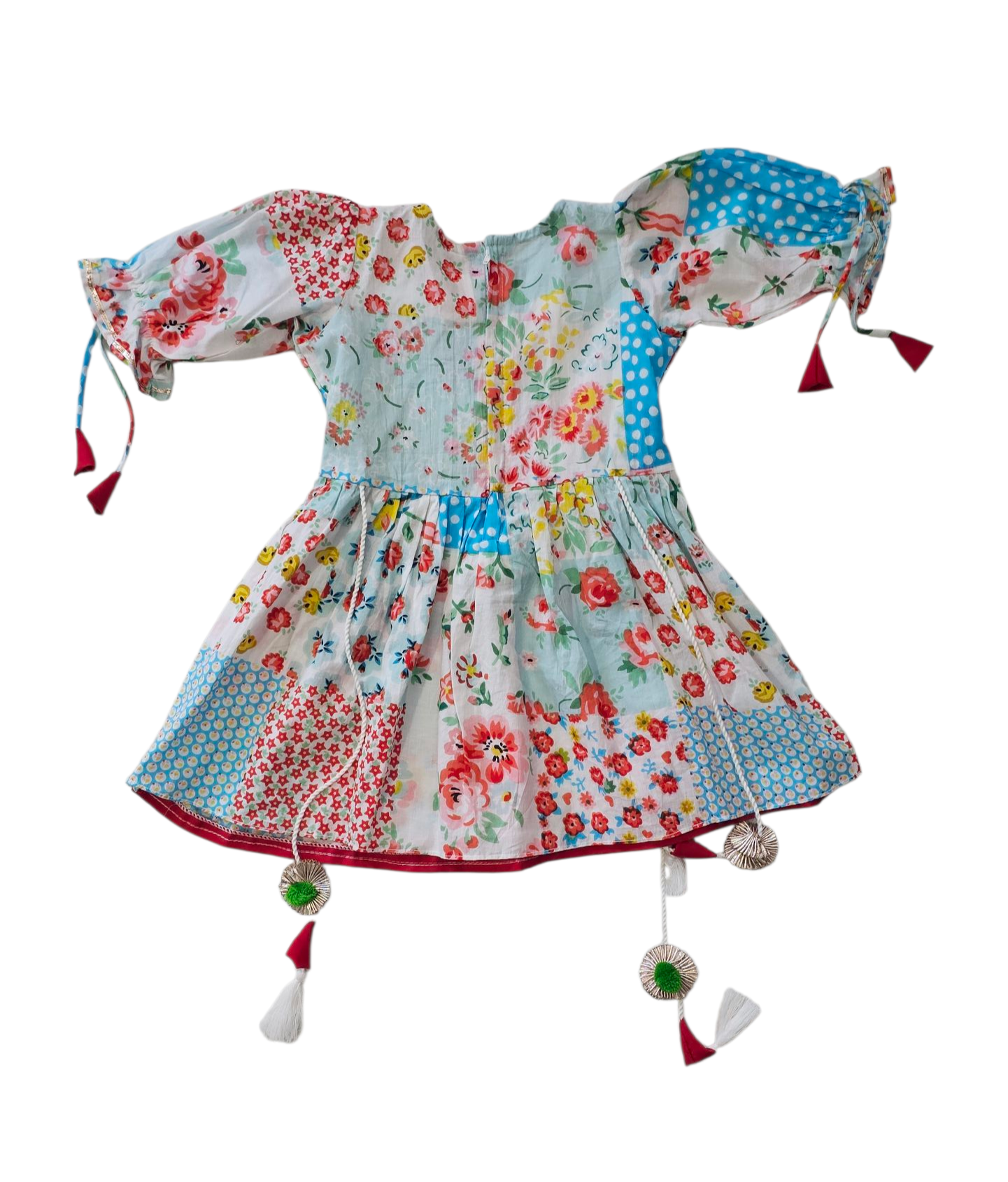 Girls pastel blue floral sharara Set – Festive & Casual Wear
