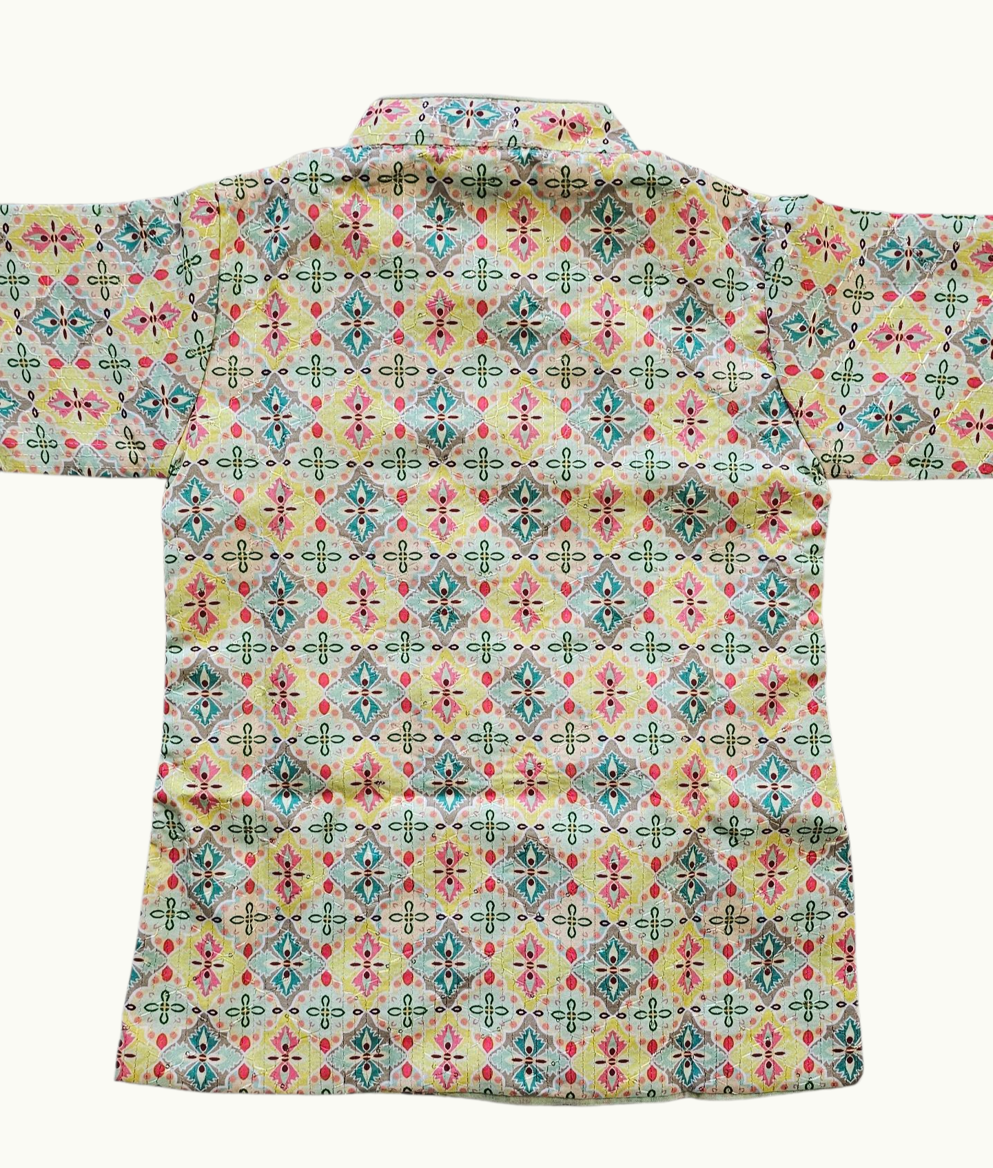Baby Boys Designer Kurta w/Pista Dhoti