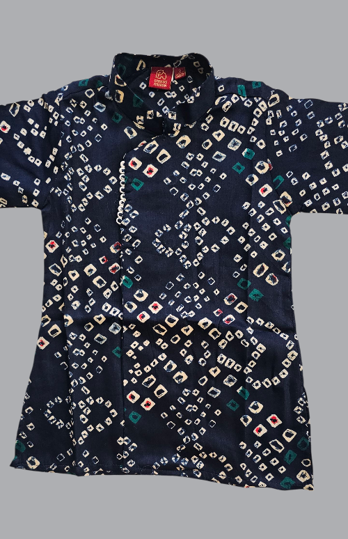 Boy’s Traditional Kurta with Dhoti Set