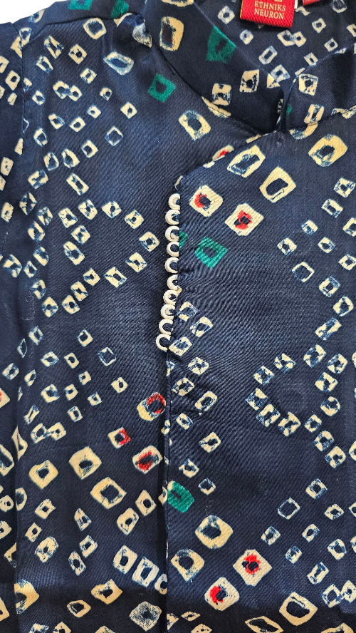 Boy’s Traditional Kurta with Dhoti Set