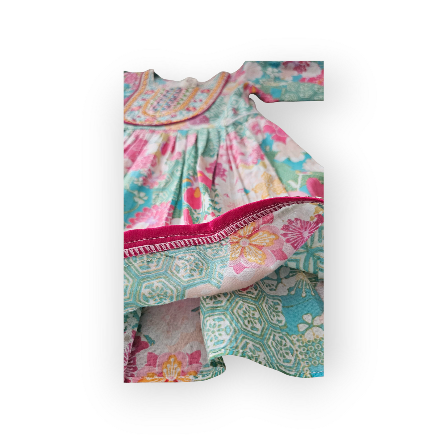 Girls Floral Sharara Set – Festive & Casual Wear