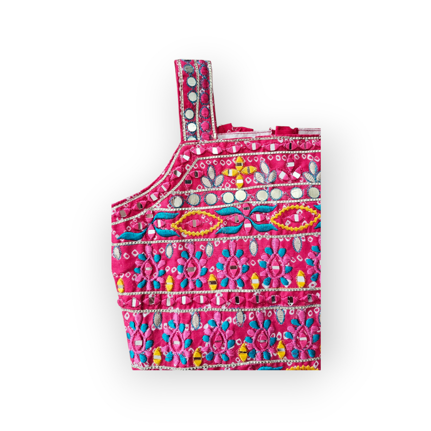 Traditional Indian Mirror Work Lehenga